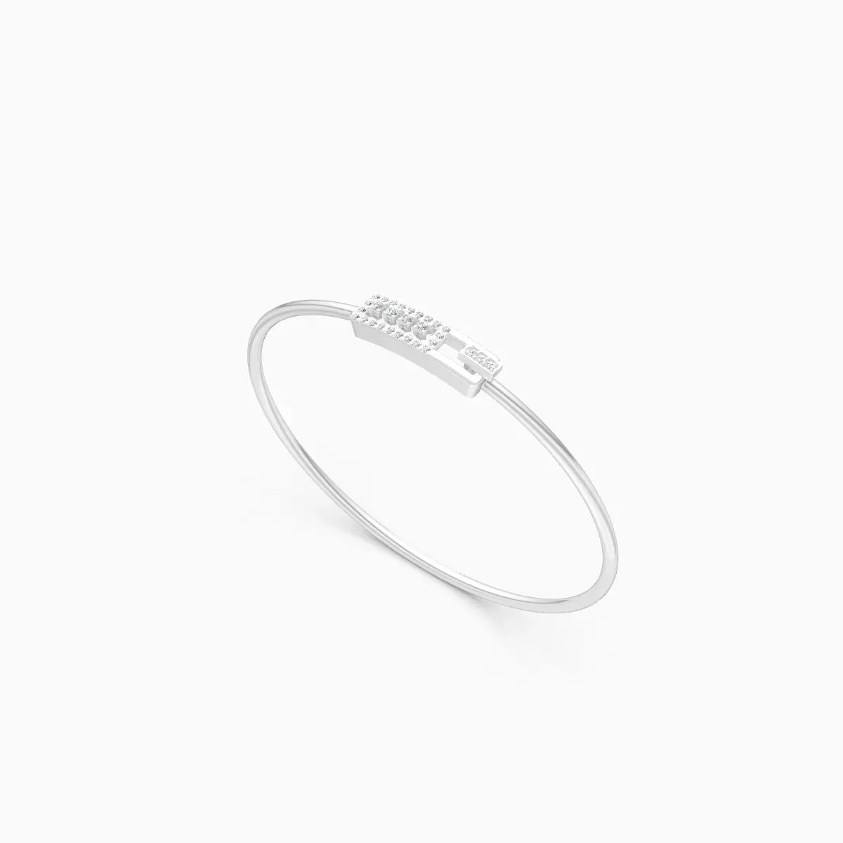 Classic Lab Grown Diamond Gold Bracelet