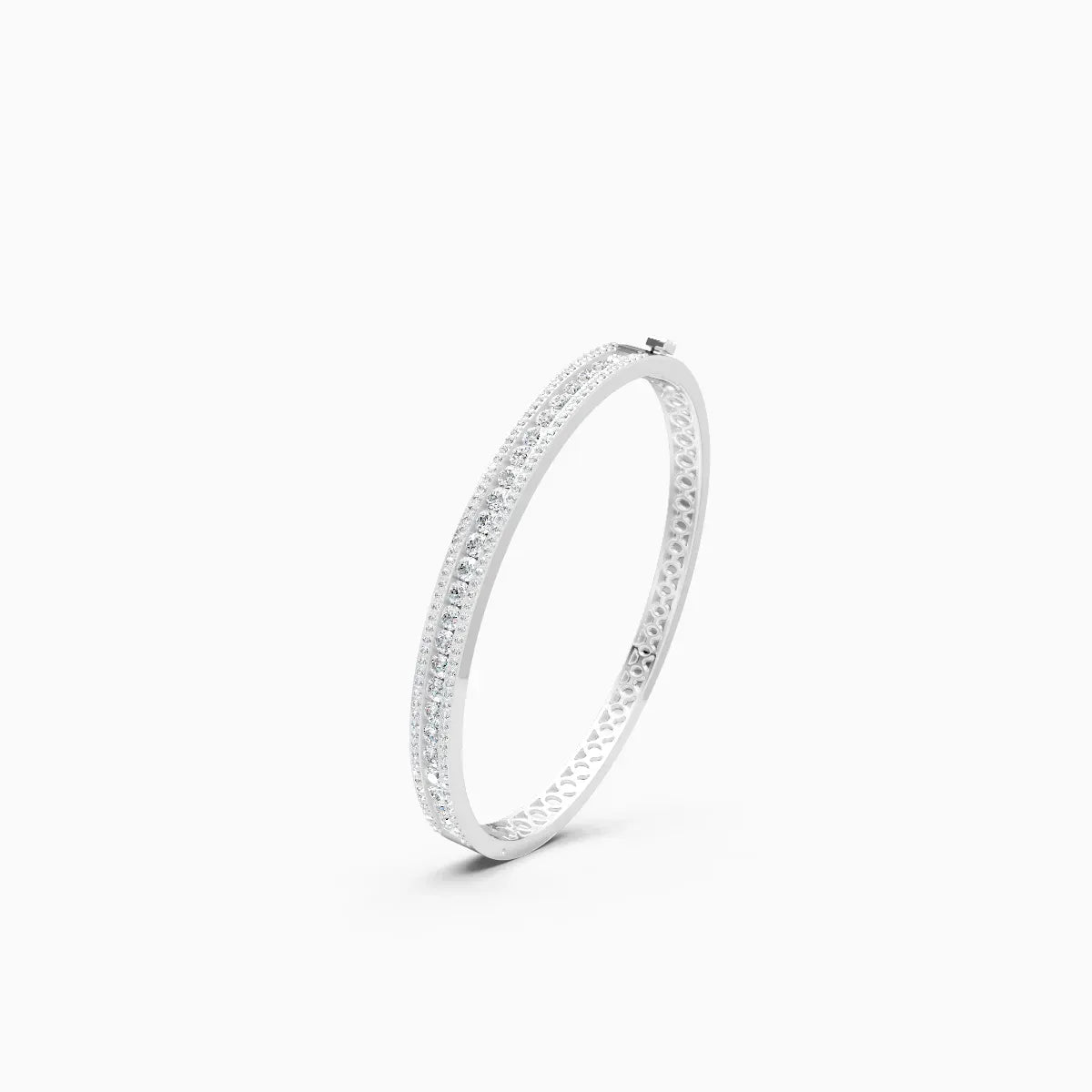 Sparkling Statement Lab Diamond Bracelet