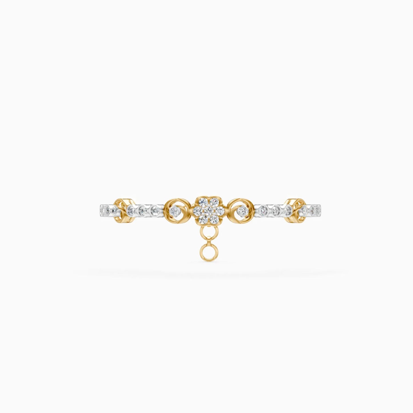 Cluster Flower Lab Grown Diamond Bracelet
