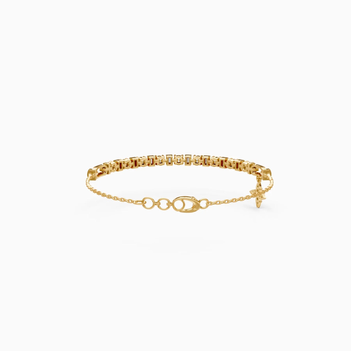 Luxury Lab Grown Diamond Line Bracelet